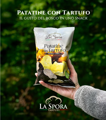 LA SPORA Patatine con Tartufo - Zemiakové lupienky s hľúzovkou 45g