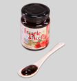 Salsa Agrodolce Biologica Fragole & Aceto Balsamico di Modena IGP Biologico - Sladkokyslá omáčka s jahodami a balzamikovým octom 120g