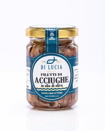 LUCIA Acciughe -Sardely v olivovom oleji 150g