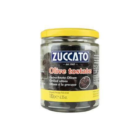 ZUCCATO - Olive Nere Tostate 314 ml