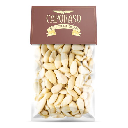 CAPORASO Mandorle pelate - Mandle lúpané, pečené a solené  200 g