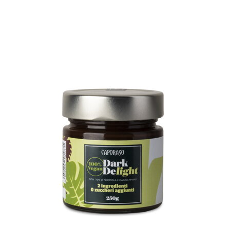 CAPORASO Dark Delight - Orieškovo-kakaový krém 250g