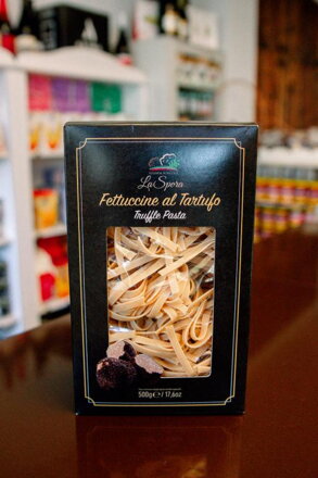 LA SPORA Fettuccine al Tartufo - Cestovina s Hľuzovkou 500g LA SPORA Fettuccine al Tartufo - Cestovina s Hľuzovkou 500g