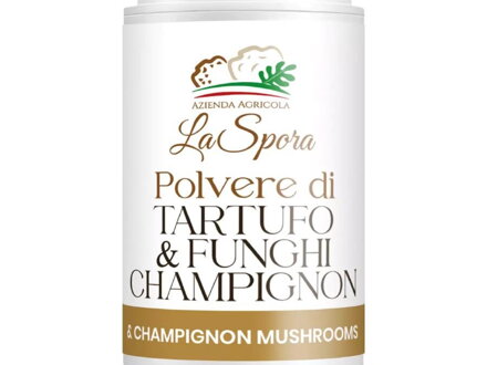 LA SPORA Polvere di Tartufo e funghi champignon - prášok z Hľuzovky a šampiňónov  10 g