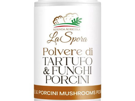 LA SPORA Polvere di Tartufo  e funghi porcini - prášok z Hľuzovky a pravých hríbov 10 g