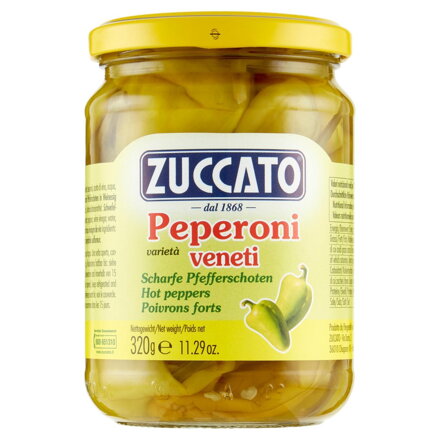 ZUCCATO - Peperoni veneti 370ml/320g