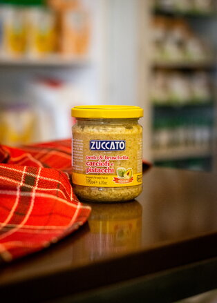 ZUCCATO Pesto Carciofi e Pistacchio - pesto z artičokov s pistáciami  190g