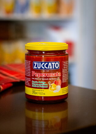 ZUCCATO  Peperonata - Marinovaná paprika 290g