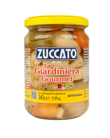 ZUCCATO La Giardiniera Gourmet - Zelenina MIX v oleji 340g