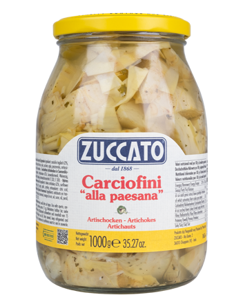 ZUCCATO  Carciofini "alla paesana" - Artičoky 1kg
