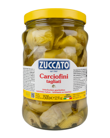 ZUCCATO Carciofi tagliati - Artičoky krájané 1,5 kg