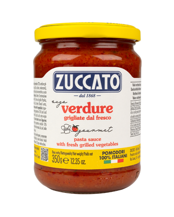 ZUCCATO Sugo Verdure grigliate dal fresco - Hotová omáčka z grilovanej zeleniny 350g
