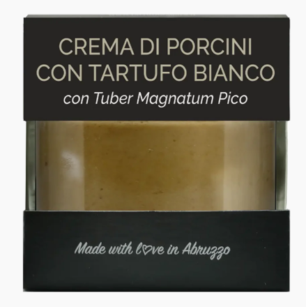 LA SPORA Crema di porcini con Tartufo bianco - Krém z hríbov a bielej hľuzovky 40 g