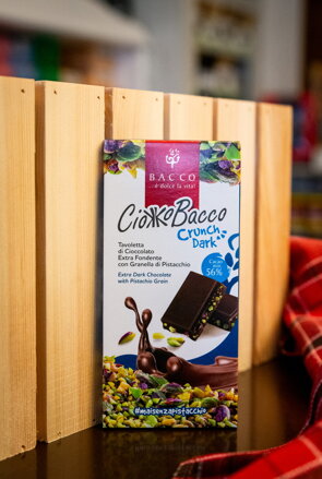BACCO Čokoláda Crunch Dark 100g