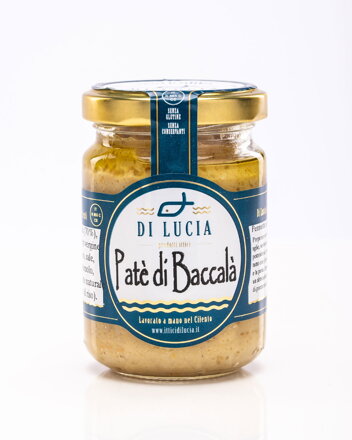 DI LUCIA Paté di Baccalá in olio di oliva - Paštéta z tresky v olivovom oleji 130g