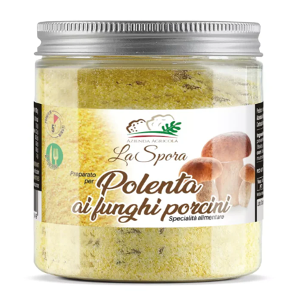 LA SPORA Polenta ai funghi porcini - Kukuričná kaša s hríbmi 350g