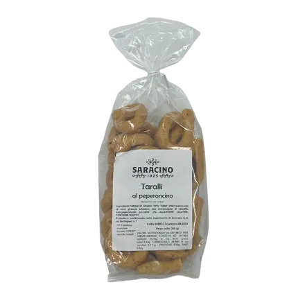 SARACINO - TARALLI al peperoncino  300g