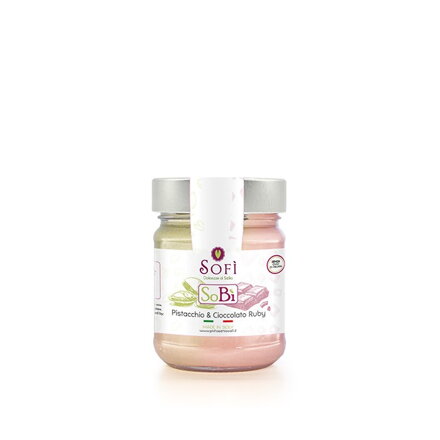 SOFÍ Crema Pistacchio e cioccolato Ruby 200g
