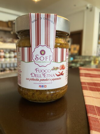 SOFÍ Fuoco dell´Etna  - pikantná pochúťka s pistáciami 190 g