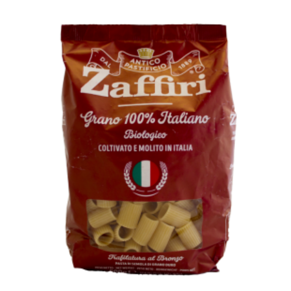 ZAFFIRI Mezze Maniche Rigate 1kg ZAFFIRI Mezze Maniche Rigate 1kg
