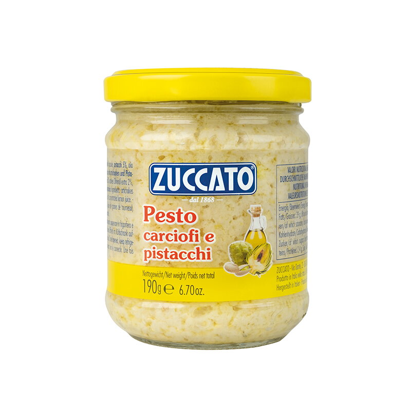 ZUCCATO Pesto Carciofi e Pistacchio 190g