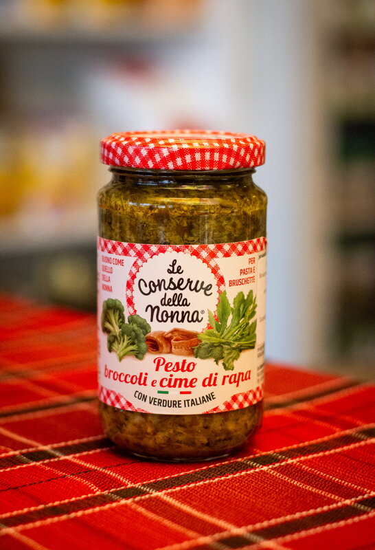 LE CONSERVE DELLA NONNA - Pesto broccoli e cime di rapa 190g LE CONSERVE DELLA NONNA - Pesto broccoli e cime di rapa 190g