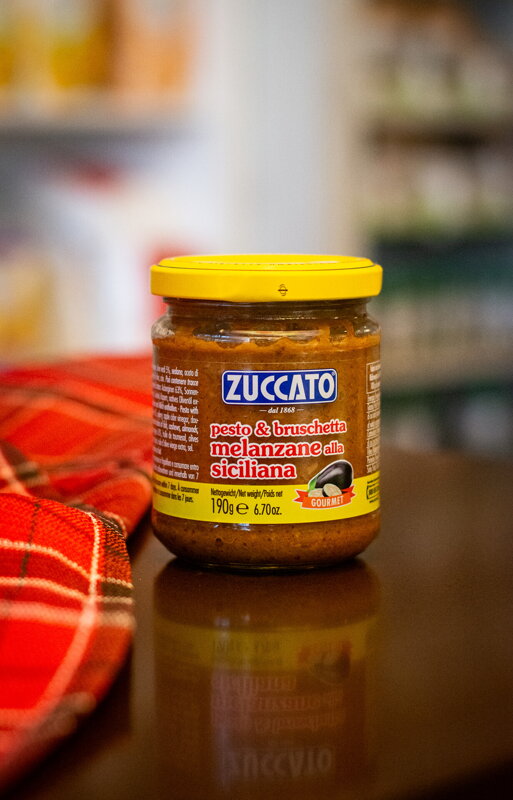 ZUCCATO Pesto Melanzane alla Siciliana - pesto zo Sicílskych baklažánov 190g ZUCCATO Pesto Melanzane alla Siciliana - pesto zo Sicílskych baklažánov 190g