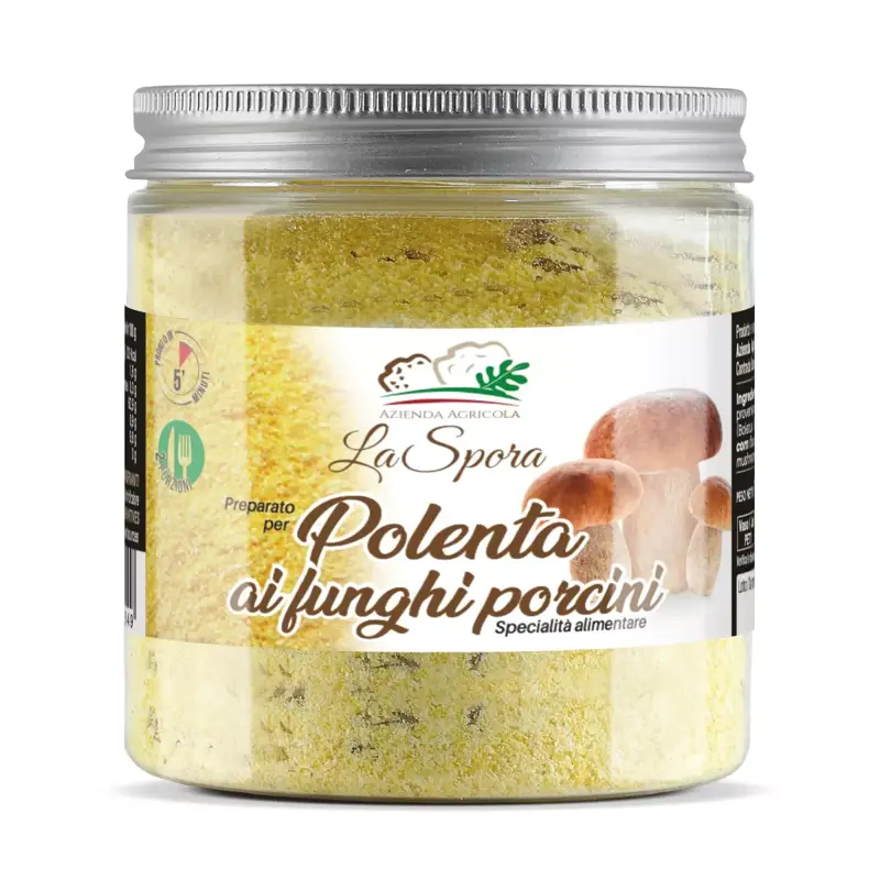 LA SPORA  Polenta ai funghi porcini - Kukuričná kaša s hríbmi 175g