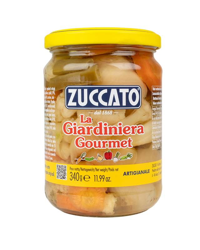 ZUCCATO La Giardiniera Gourmet - Zelenina MIX v oleji 340g