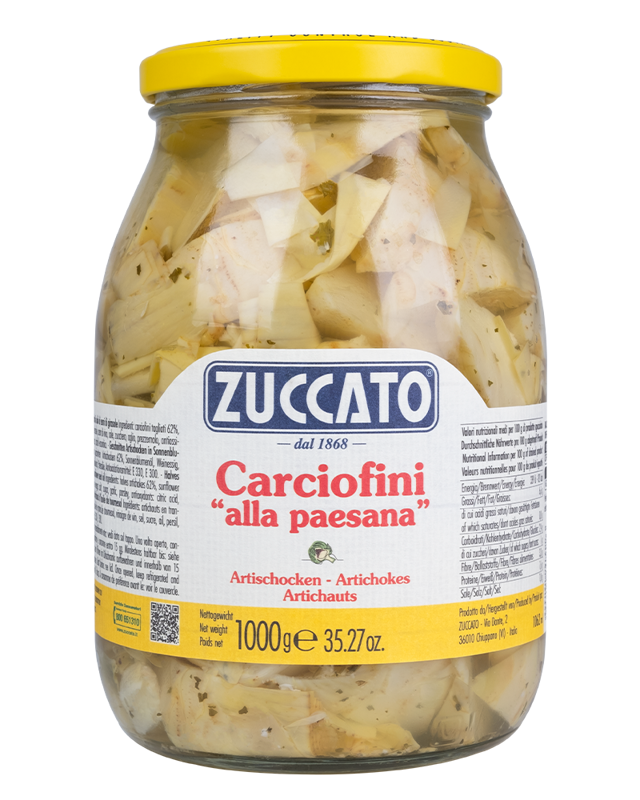 ZUCCATO  Carciofini "alla paesana" - Artičoky 1kg