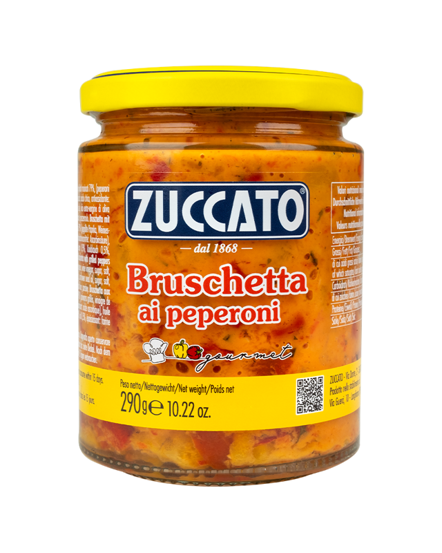 ZUCCATO Bruschetta ai peperoni 290g
