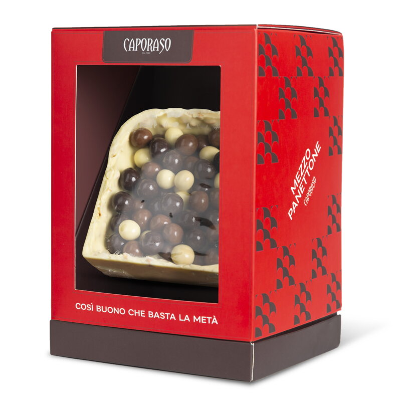 CAPORASO Polpanetton z bielej čokolády 400g