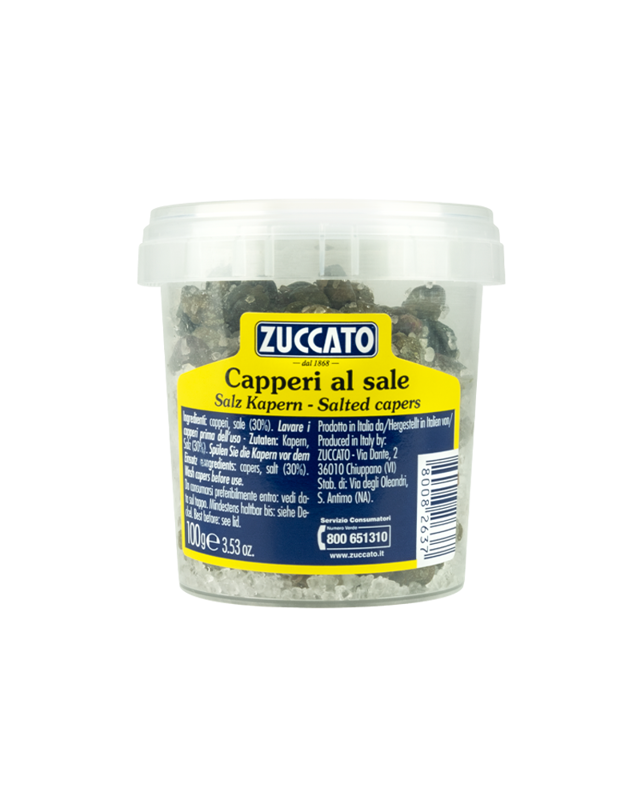 ZUCCATO Capperi al sale - Kapary v soli 100g