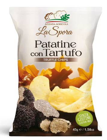 LA SPORA Patatine con Tartufo - Zemiakové lupienky s hľúzovkou 45g