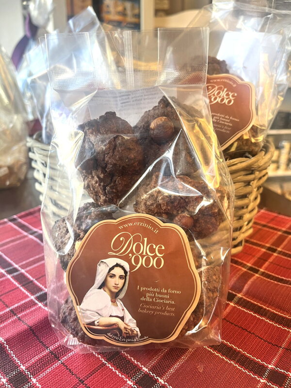 DOLCE 900 BRUTTI MA BUONI - Orieškovo-kakaové sladké pečivo 250g