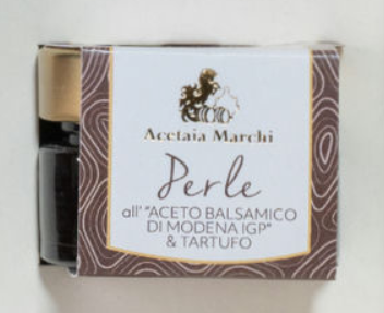Perle all’Aceto Balsamico di Modena IGP & Tartufo - "Perly" s balzamikovým octom a hľuzovkou 50g
