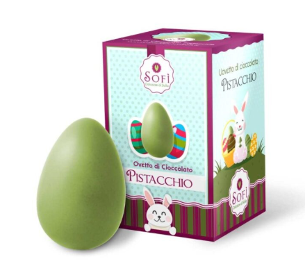 SOFÍ Veľkonočné pistáciové vajíčko s prekvapením 100g 