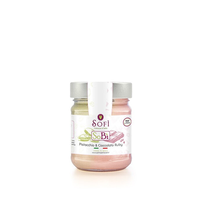 SOFÍ Crema Pistacchio e cioccolato Ruby 200g SOFÍ Crema Pistacchio e cioccolato Ruby 200g